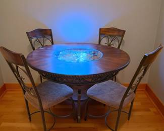 Dining Set in "Frat House" condition bid #67