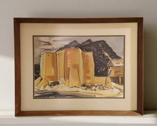 "...in payment for..." Watercolor bid #23