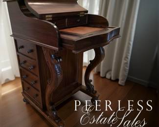 Davenport Desk. Ship Captain's Writing Desk bid #7