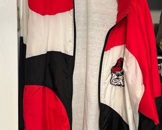 Vintage UGA Windbreaker Jacket