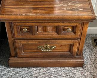 Vintage MCM Bedroom Set w/ Clean Mattress and Boxspring