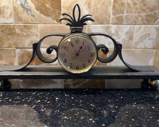 Heavy Metal Mantle Clock