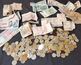 Miscellaneous Lot of Foreign Money