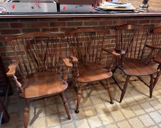 Ethan Allen and Kling Windsor chairs