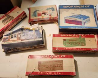 Plasticville bldgs