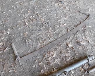Vintage 2-Man Crosscut Saw
