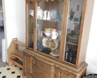 Glass Front China Cabinet