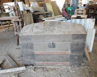 Camelback Steamer Trunk