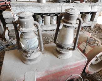Vintage Kerosene Lanterns