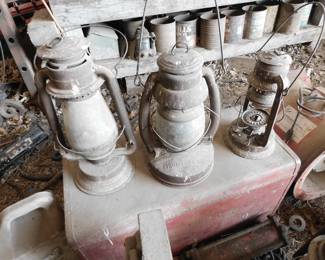 Vintage Kerosene Lanterns