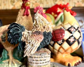 Rooster decor 
