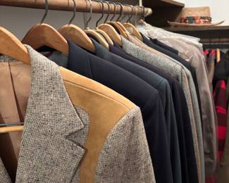 Men’s sports coats and suits 