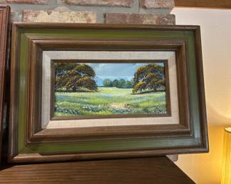 Original framed painting