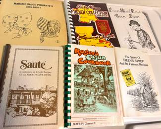 Classic Cajun cookbooks 