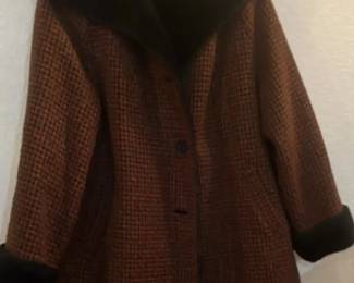 Heavy Winter Swing Style Coat