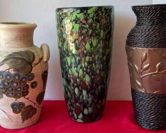 Collection of Assorted Vases 