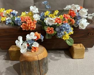 Wooden Flower Arrangement