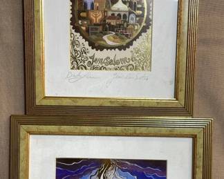 2 Artworks Israeli Artist Bracha Lavee