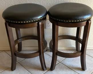 2 Bar Stools Great For Under The Counter 