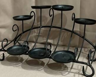 Metal 7 Candle Holder