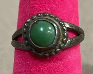 Childs Ring With Stone 