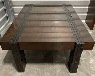 Coffee Table with Intricate Design 