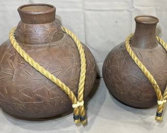 2 Decorative Vases Home Decor Items