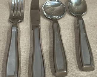 Kinsman Stainless Stroke Patients Silverware Set