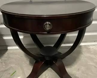 Round Wooden Table 