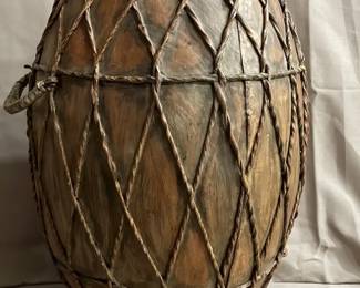 Large Metal Vase Home Decor 