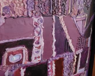 Close up so you can see the depth and dimensions in the piece.