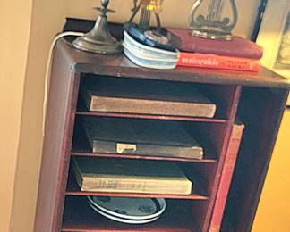 You know vinyl is back in style, so here's the cabinet you've been looking for!