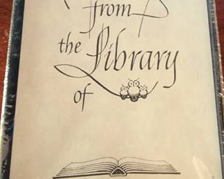 Great gift for a book lover! Vintage and unopened book plates!