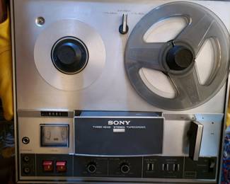 Reel to reel, and yes it's real!