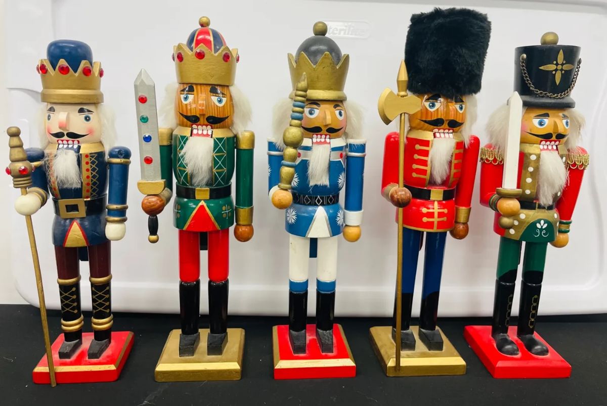 Vintage Wooden Nutcrackers Lot 4 of 7