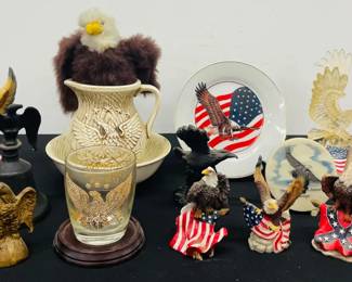 Eagle Figurines Lot 1 Of 3 