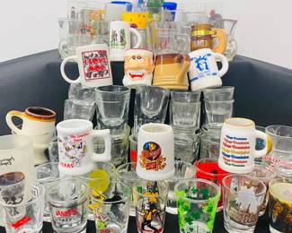 Large Shot Glass Collection 