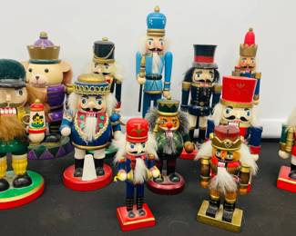 Vintage Wooden Nutcrackers Lot 6 Of 7 