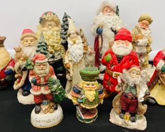 Santa Claus Figurine Collection 