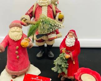 Hallmark Clothique Vintage Santas 