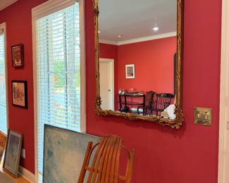 Stunning gold mirror