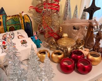 Various holiday and seasonal decor