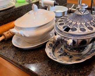 Stunning serving ware those who enjoy hosting and collecting 