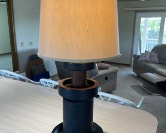 Brutalist lamp