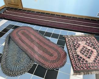 rag rugs & woven rugs -- all sizes