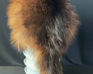 Vintage Coon Skin Fur Hat