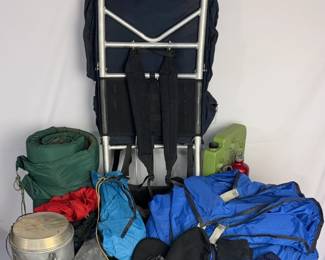 Hiking & Dry Camping Goods * CampTrails Backpack; Water Storage; Compass & More