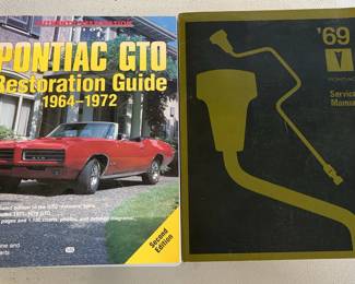 Vintage Pontiac 1964 - 1972 Restoration Guide & 1969 Service Manual