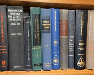 Vintage Engineering Books * 1910 Students Manual * Some Textbooks From 1950s To 1960s