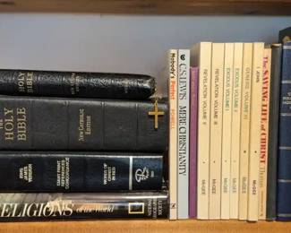 Vintage Religious Books & 3~ Bibles * 1931 & 1950s To 1980s * Christian, Book Of Mormon